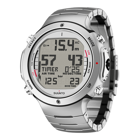 Suunto DX Silver Titanium and USB