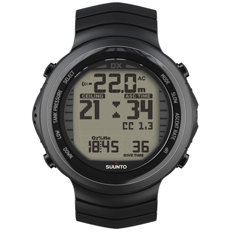 Suunto DX Silver Titanium and USB