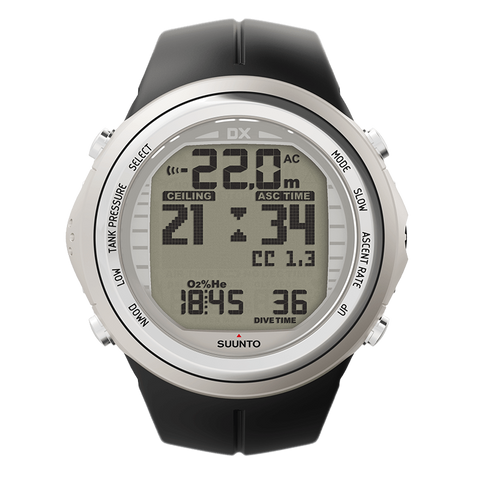 Suunto DX Silver Titanium and USB